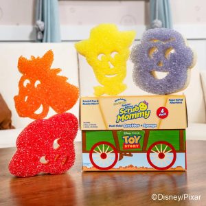Scrub Mommy Disney and Pixar’s Toy Story Sponges Collector's Edition – 4 Count | scrubdaddy Selection | Scrubdaddystart DB0A