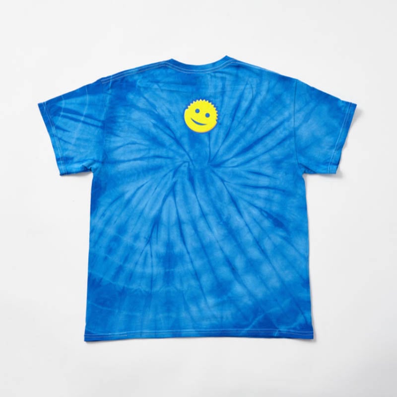 Adult Tee in Tie-Dye (Blue) | scrubdaddy Selection | Scrubdaddystart 0C44 - Image 2